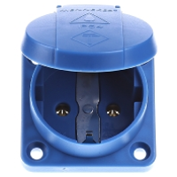 MENNEKES 11011 1 voudig Aanbouwcontactdoos IP54 Blauw