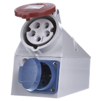 MENNEKES Mennekes 1649 CEE wandcontactdoos 16 A 5 polig 400 V, 230 V 1 stuk(s)