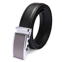 Mens Automatic Buckle Business Leisure Leather Cowhide Belt