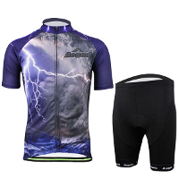 Mens Bicycle Bike Clothing Suit Cycling Cloth Sportswear Bib Shorts