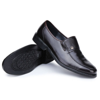 Mens Business Formal Shoes Artificial Leather Casual Slip On Loafers