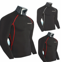Mens Compression Armour Base Layer Thermal Racing Gym Sports Shirt