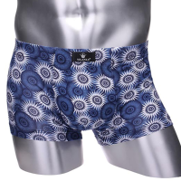 Mens Cotton Breathable Underwear Modal Casual Boxer Briefs