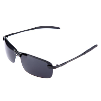 Mens Resin Metal Frame Polarizated Uv400 Two Colors Sunglasses