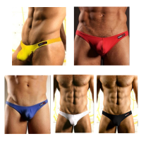 Mens Sexy Seamless Underwear Briefs U Convex Pouch Briefs