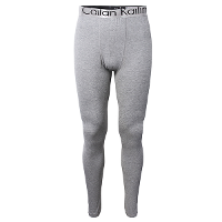 Mens Solid Color Cotton Underwear Casual Fall Winter Warm Pants