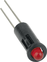Mentor 2694.8023 LED signaallamp Rood 2.25 V 20 mA 3 mcd