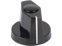Mentor 352.41 Knevelknop Zwart (ã X H) 20 Mm X 16.5 Mm 1 Stuks