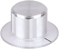 Mentor 5572.6110 Draaiknop Aluminium 1 Stuks