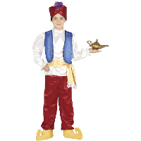1001 Nacht/Arabische prins verkleedkleding kostuum voor jongens   5 delig   carnaval   polyester