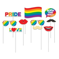 10X Foto props regenboog/Gay Pride thema