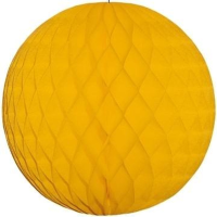 1X Papieren kerstballen goud 10 cm kerstversiering