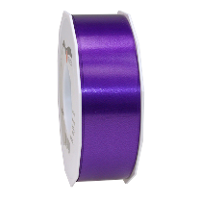1X XL hobby/decoratie paarse kunststof sierlinten 4 cm/40 mm x 91 meter