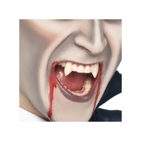 2 Stuks vampieren halloween nep tandjes