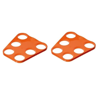 2X Voetbalsupporters biertray Holland