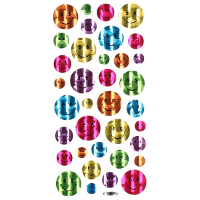 36X Smile Emoticon glimmende stickers