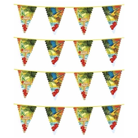 4X Hawaii thema vlaggenlijnen 6 meter