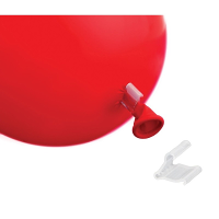 50X stuks ballonnen sluitingen   clipjes/klemmetjes   Feestversieringen accessoires   kunststof