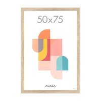 ACAZA Fotokader   Fotolijst   50x75 cm   MDF hout   Lichte Eik