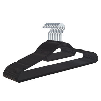 ACAZA Kledinghangers   antislip   20 stuks   zwart
