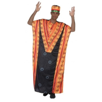 Afrikaanse kaftan verkleed set / heren   carnavalskleding