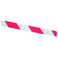 Afzetlint   Rood/Wit   100 Meter x 75 mm   Markeerlint Veiligheid