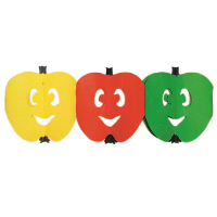 Appel fruit thema versiering slinger   300 cm   versieringen/feestartikelen   gezondheid thema