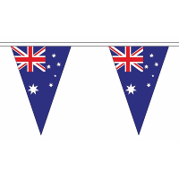 Australie vlaggetjes slinger   500 cm   landen versiering   polyester   buiten/binnen
