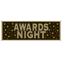 Awards night banner 150 x 53 cm