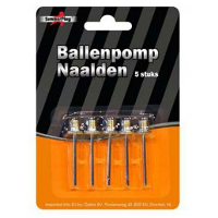 Ballenpomp naalden   5 stuks   D8 mm   Voetballen   Speelgoed ballen   Sport