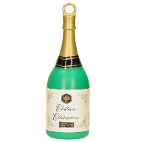Ballon gewicht champagne fles   163 gram   ballongewichtje   champagnefles