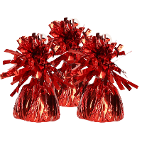 Ballon gewichtje   5x   rood   170 gram   helium ballontrosje