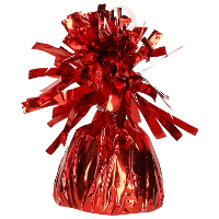 Ballon gewichtjes   rood   170 gram   helium ballontrosjes