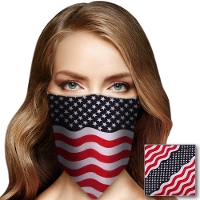 Bandana USA vlag thema   voor volwassenen   Amerika   katoen