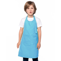 Basic kinderschort aqua blauw