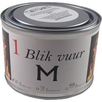 Blik vuur tuinfakkel   11 x 7 cm   4 branduren   verlichting in blik   tuinkaars