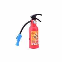 Brandblusser speelgoed   rood   23 cm   brandweer accessoires