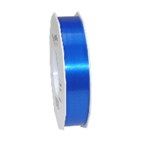 Cadeaulint   2,5 cm x 91 meter   blauw   satijn   sierlint   cadeaus inpakken