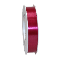 Cadeaulint   2,5 cm x 91 meter   bordeaux rood   satijn   sierlint   cadeaus inpakken