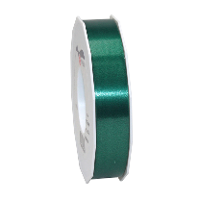 Cadeaulint   2,5 cm x 91 meter   donkergroen   satijn   sierlint   cadeaus inpakken