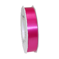 Cadeaulint   2,5 cm x 91 meter   fuchsia roze   satijn   sierlint   cadeaus inpakken