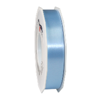 Cadeaulint   2,5 cm x 91 meter   lichtblauw   satijn   sierlint   cadeaus inpakken