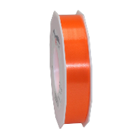 Cadeaulint   2,5 cm x 91 meter   oranje   satijn   sierlint   cadeaus inpakken