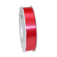 Cadeaulint   2,5 cm x 91 meter   rood   satijn   sierlint   cadeaus inpakken