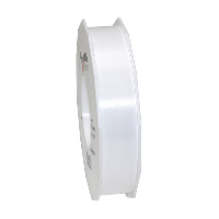 Cadeaulint   2,5 cm x 91 meter   wit   satijn   sierlint   cadeaus inpakken