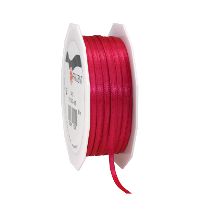 Cadeaulint Satijn   0.3 Cm x 50 meter   Fuchsia   cadeaus inpakken   sierlint