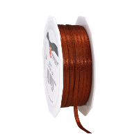Cadeaulint Satijn   0.3 Cm x 50 meter   Koperkleurig   cadeaus inpakken   sierlint