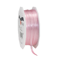 Cadeaulint Satijn   0.3 Cm x 50 meter   Lichtroze   cadeaus inpakken   sierlint