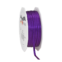 Cadeaulint Satijn   0.3 Cm x 50 meter   Paars   cadeaus inpakken   sierlint