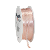 Cadeaulint Satijn   0.3 Cm x 50 meter   Zalm roze   cadeaus inpakken   sierlint